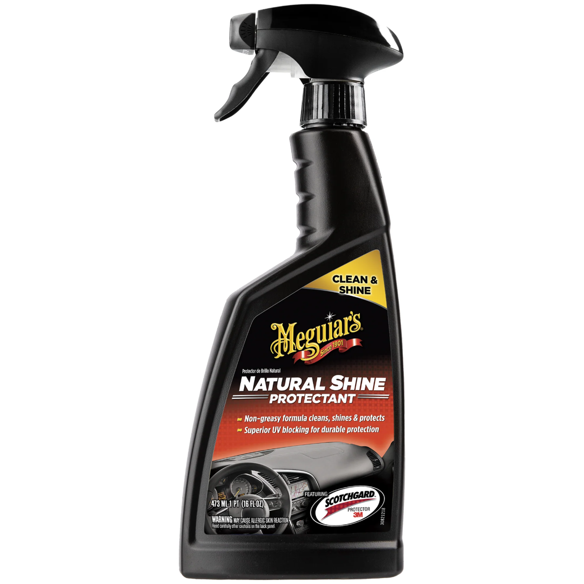 Meguiar's Natural Shine протектор за винил и гума 473 мл – продуктова снимка