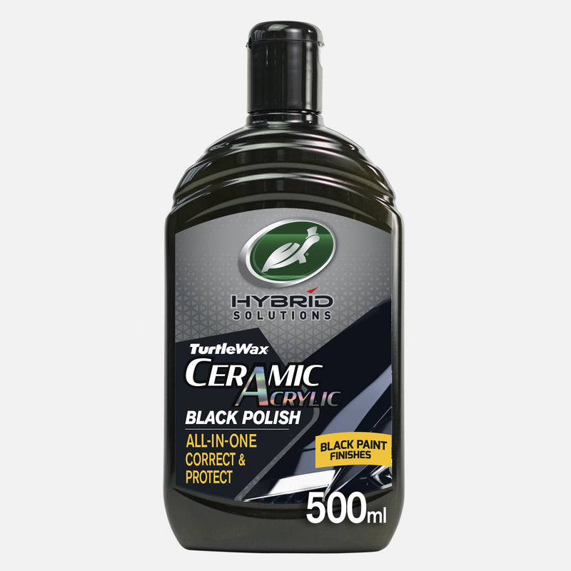 Turtle Wax Hybrid Solutions Ceramic Acrylic Black Wax 500 мл – продуктова снимка
