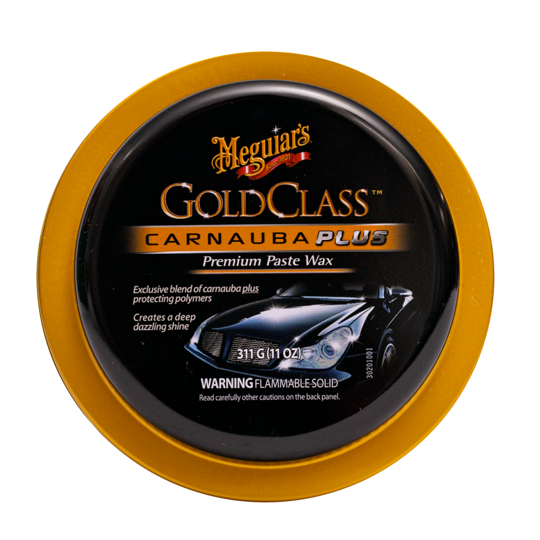 Meguiar's Gold Class Carnauba Plus премиум пастообразен восък 311 г – продуктова снимка