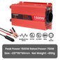 Автомобилен DC-AC инвертор 12V към 220V, 50 Hz, модифицирана синусоида, USB изход, 500–2600 W
