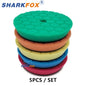 Sharkfox полиращ пад от пяна 5–6 инча за полираща машина, за полиране и ваксиране на автомобил