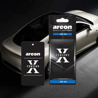 Висящ хартиен ароматизатор за автомобил, версия X, естествен аромат