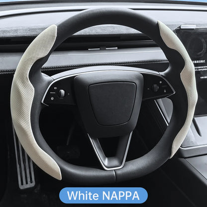 Противохлъзгащ калъф за волан Heenvn за Tesla Model Y (Juniper) и Model 3 (Highland) 2025–2026