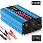 Автомобилен инвертор 12V към 220V 50Hz, чиста синусоида, EU контакт, с LED индикация