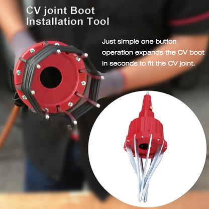 Комплект Podofo: универсален пневматичен разширител за маншон на каре, клещи за скоби и скоби