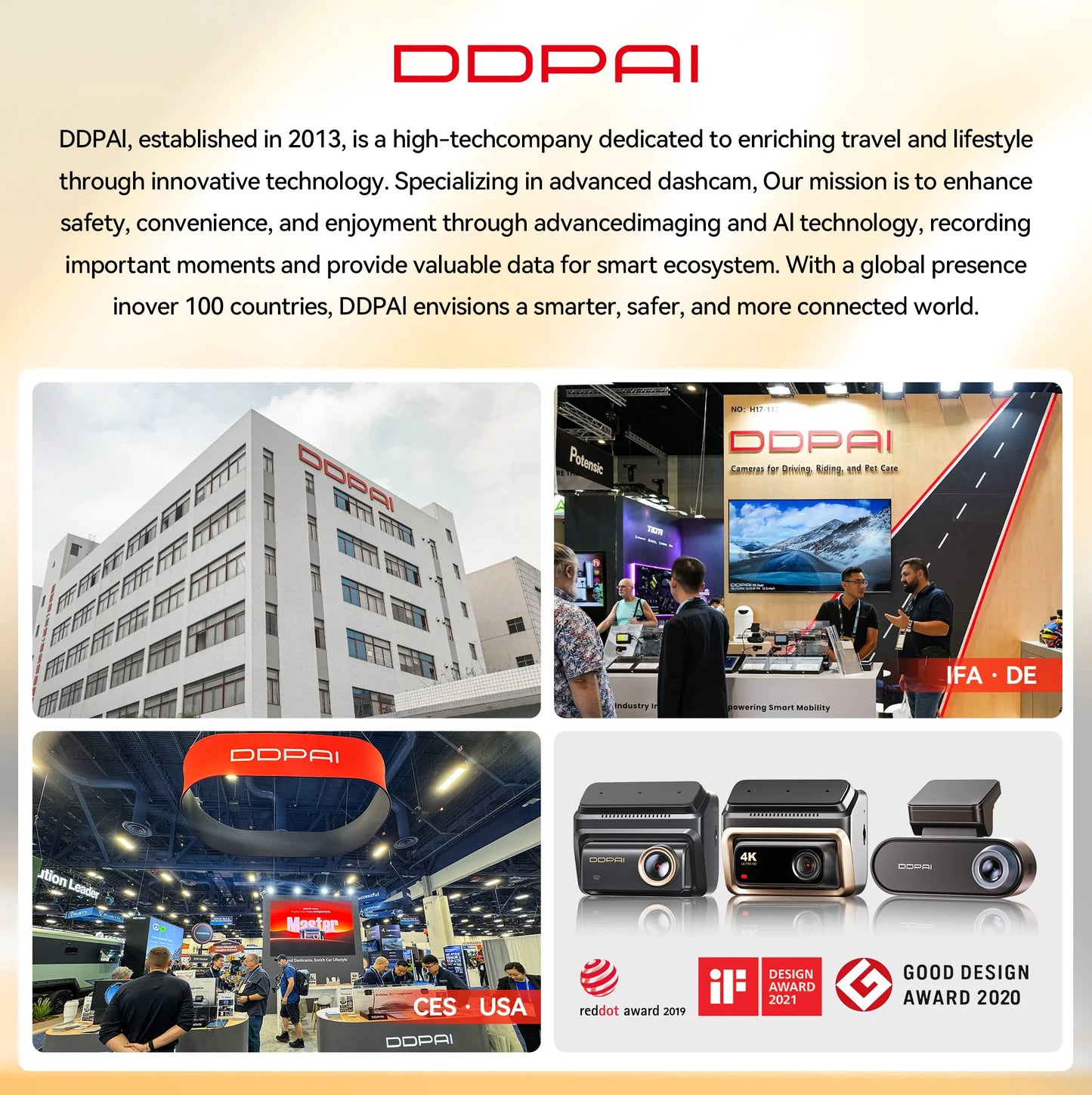 DDPAI Z60 Pro 4K двуканален автомобилен видеорегистратор (предна и вътрешна камера), HDR, сензор Sony STARVIS 2 IMX678, 5 GHz Wi‑Fi, GPS, ADAS, 4G