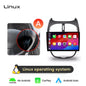 Junsun 9" Android 15 2DIN автомобилна мултимедия за Peugeot 206/206 CC/206 SW (2000–2008), IPS дисплей, GPS навигация, Bluetooth 4.0, Wireless Apple CarPlay и Android Auto