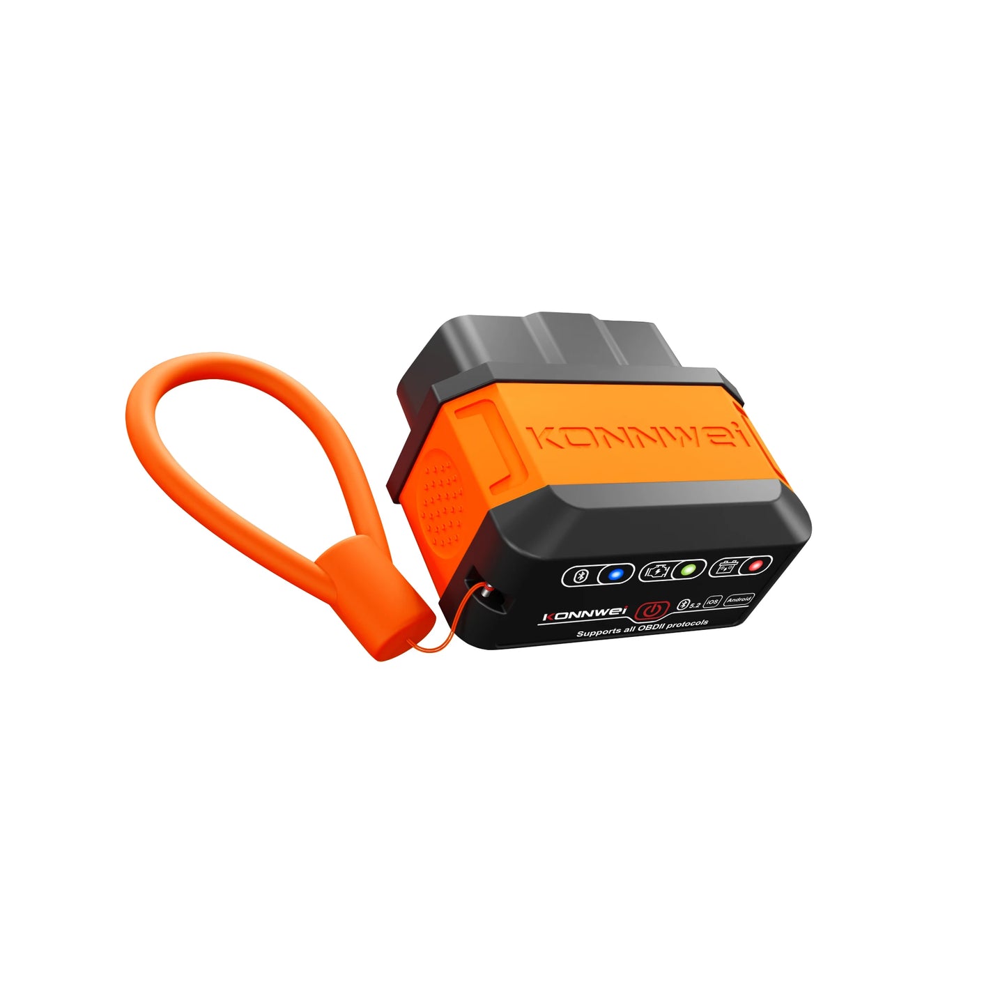 KONNWEI KW906 OBD2 Bluetooth 5.0 диагностичен адаптер ELM327 v1.5 за Android/iOS, PIC18F25K80
