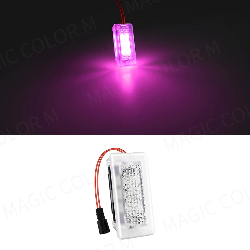 LED амбиентно интериорно осветление за крака и врати (puddle) за Tesla Model 3, Y, S и X