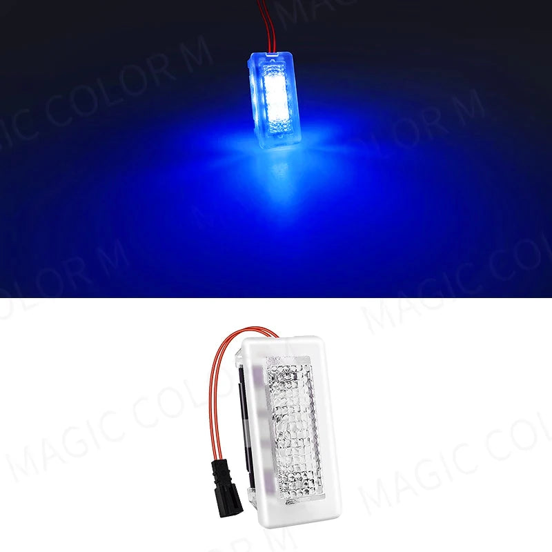 LED амбиентно интериорно осветление за крака и врати (puddle) за Tesla Model 3, Y, S и X