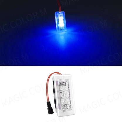 LED амбиентно интериорно осветление за крака и врати (puddle) за Tesla Model 3, Y, S и X