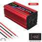 Автомобилен инвертор 12V към 220V 50Hz, чиста синусоида, EU контакт, с LED индикация