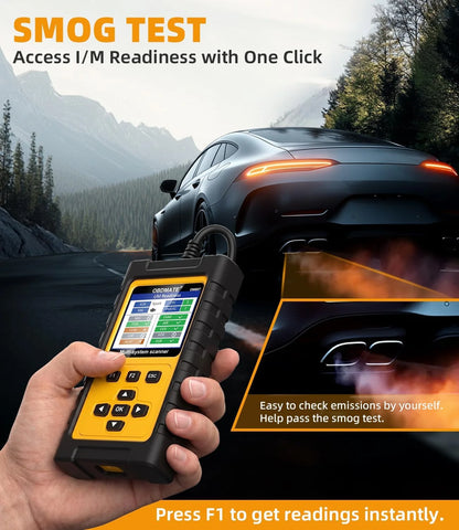 OBD2 скенер за Mercedes-Benz, пълна системна диагностика, ресет на масло, ETC, EPB, ABS, SAS и акумулатор
