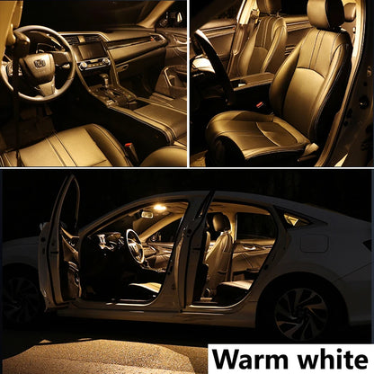 Комплект LED интериорно осветление, 15 части, за Mercedes‑Benz SLK (R171) SLK280/SLK300/SLK350, 2004–2010