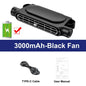 Yanace 12V USB вентилатор за автомобилна седалка, за монтаж на подглавник, силен въздушен поток, универсален за повечето автомобили