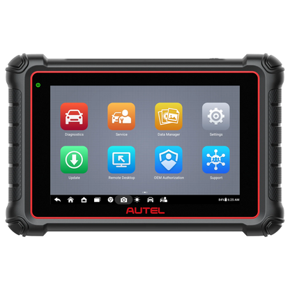 Autel MaxiCOM MK900 диагностичен уред OBD2 – всички системи, 40+ сервизни функции, двупосочно управление, активни тестове, DoIP/CAN FD, Android 11, 8" дисплей, 4GB/64GB