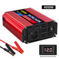 Автомобилен инвертор 12V към 220V 50Hz, чиста синусоида, EU контакт, с LED индикация