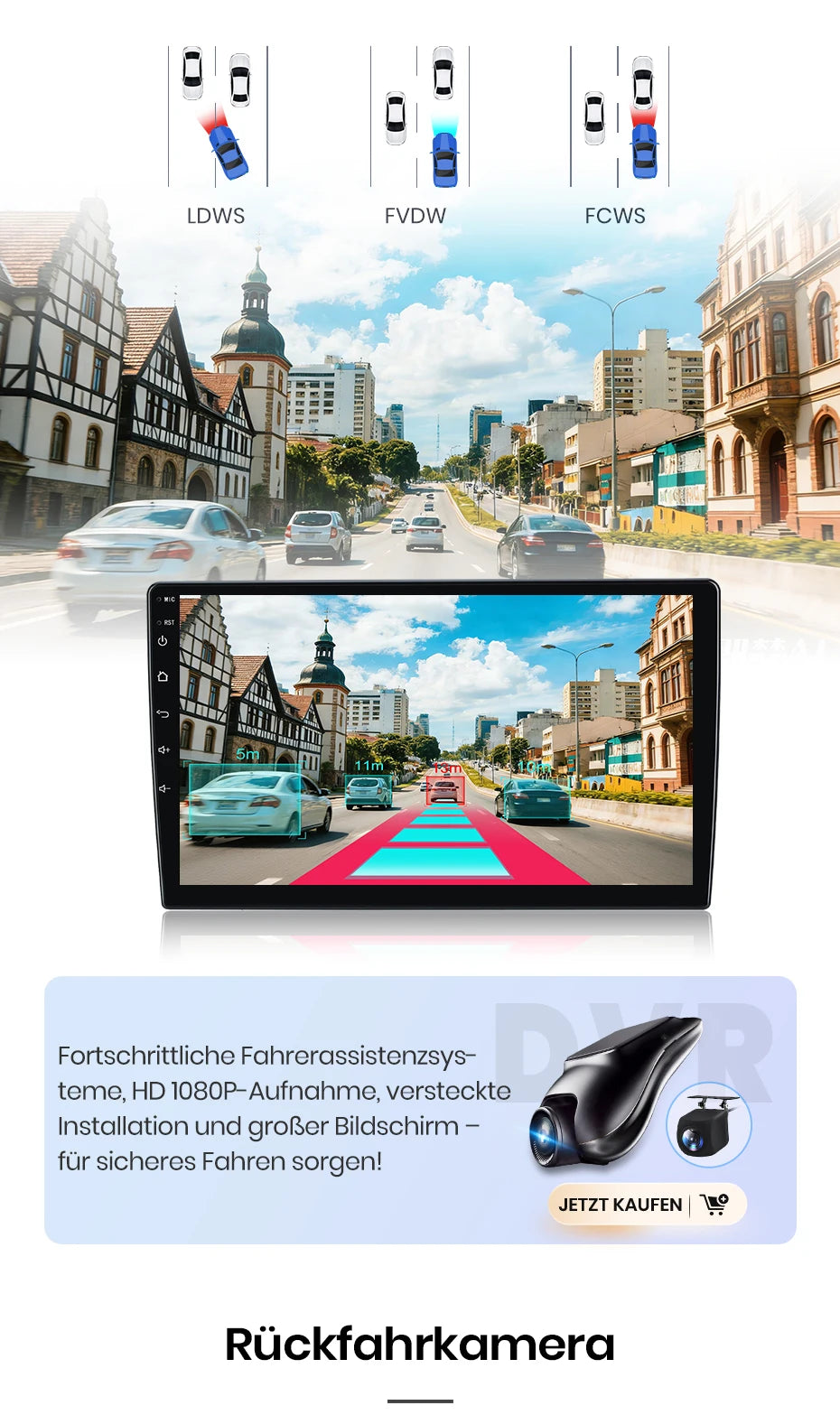 Junsun 9" Android 15 2DIN автомобилна мултимедия за Peugeot 206/206 CC/206 SW (2000–2008), IPS дисплей, GPS навигация, Bluetooth 4.0, Wireless Apple CarPlay и Android Auto