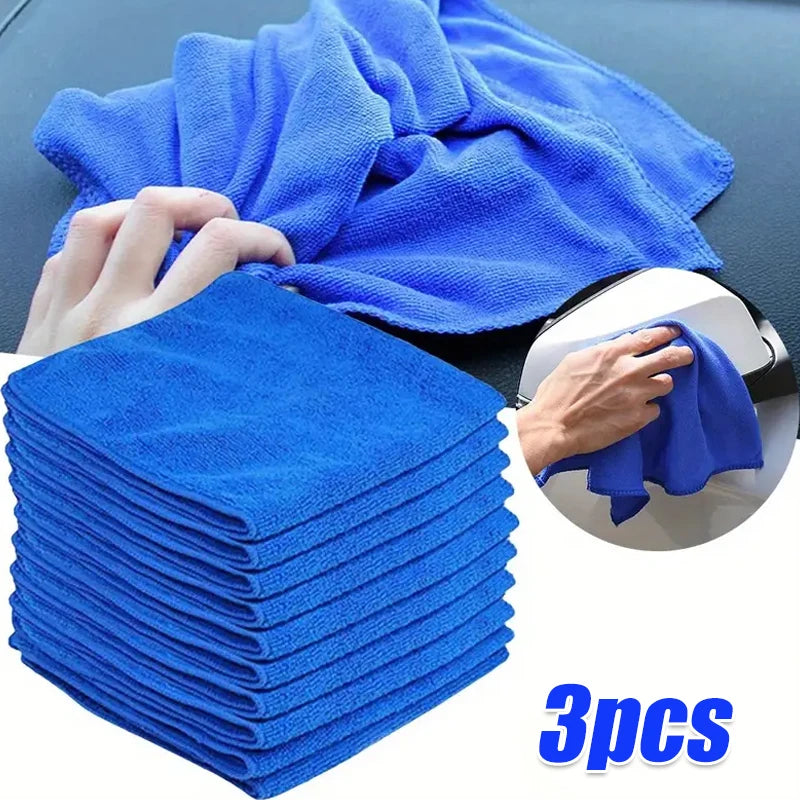 Комплект 10 бр. микрофибърни кърпи за измиване, подсушаване и полиране на автомобил