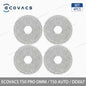 Аксесоари и консумативи за робот прахосмукачка ECOVACS T50 Pro Omni, T50 Auto, DDX67 – основна четка, странична четка, HEPA филтър, моп кърпа, торбичка за прах