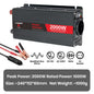Автомобилен DC-AC инвертор 12V към 220V, 50 Hz, модифицирана синусоида, USB изход, 500–2600 W