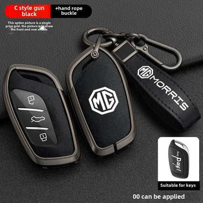 Калъф за автомобилен ключ за MG5 (второ поколение, 2021+), MG4 (2023/EV), HS, GT, ZS EV, ZX, MG6