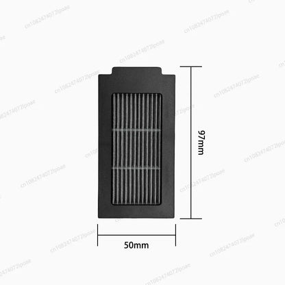 Аксесоари и консумативи за робот прахосмукачка ECOVACS T50 Pro Omni, T50 Auto, DDX67 – основна четка, странична четка, HEPA филтър, моп кърпа, торбичка за прах