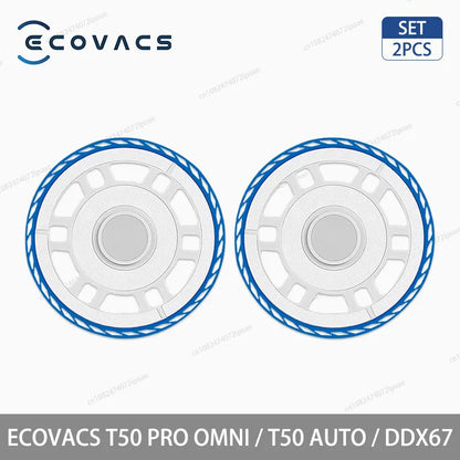 Аксесоари и консумативи за робот прахосмукачка ECOVACS T50 Pro Omni, T50 Auto, DDX67 – основна четка, странична четка, HEPA филтър, моп кърпа, торбичка за прах