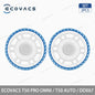 Аксесоари и консумативи за робот прахосмукачка ECOVACS T50 Pro Omni, T50 Auto, DDX67 – основна четка, странична четка, HEPA филтър, моп кърпа, торбичка за прах