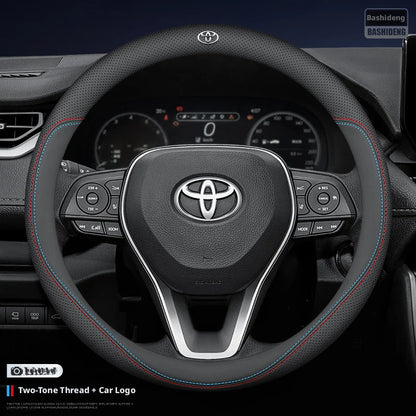 Калъф за волан, съвместим с Toyota C-HR, RAV4, Corolla, Highlander, Prius, Yaris, Raize, Auris, Camry