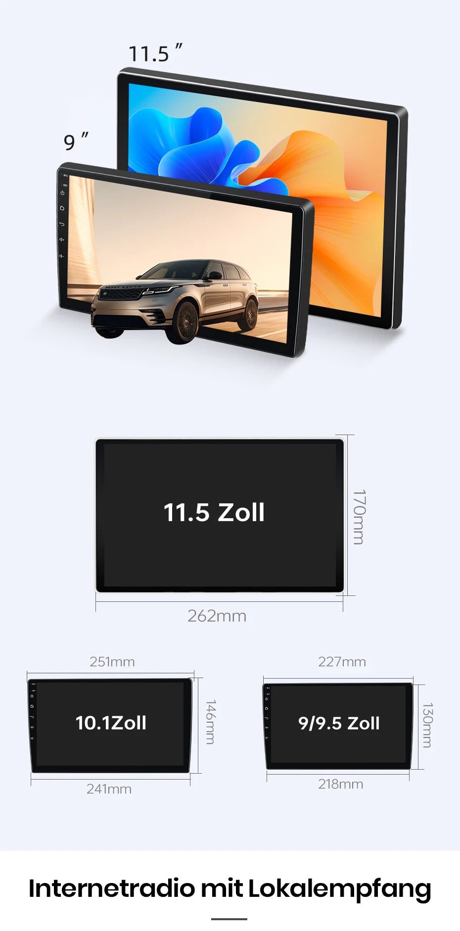 Junsun 9" Android 15 2DIN автомобилна мултимедия за Peugeot 206/206 CC/206 SW (2000–2008), IPS дисплей, GPS навигация, Bluetooth 4.0, Wireless Apple CarPlay и Android Auto