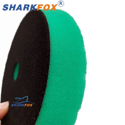 Sharkfox полиращ пад от пяна 5–6 инча за полираща машина, за полиране и ваксиране на автомобил