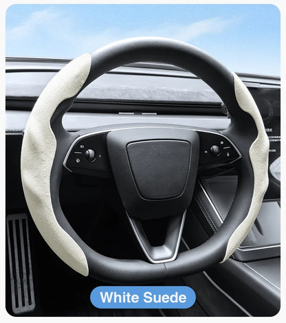 Противохлъзгащ калъф за волан Heenvn за Tesla Model Y (Juniper) и Model 3 (Highland) 2025–2026