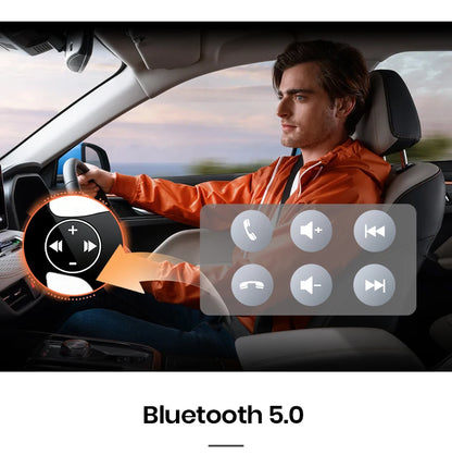 Junsun 9" Android 15 2DIN автомобилна мултимедия за Peugeot 206/206 CC/206 SW (2000–2008), IPS дисплей, GPS навигация, Bluetooth 4.0, Wireless Apple CarPlay и Android Auto