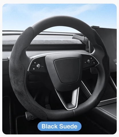 Противохлъзгащ калъф за волан Heenvn за Tesla Model Y (Juniper) и Model 3 (Highland) 2025–2026