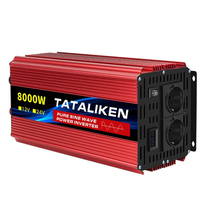 Автомобилен инвертор 12V към 220V 50Hz, чиста синусоида, EU контакт, с LED индикация