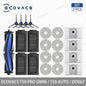 Аксесоари и консумативи за робот прахосмукачка ECOVACS T50 Pro Omni, T50 Auto, DDX67 – основна четка, странична четка, HEPA филтър, моп кърпа, торбичка за прах