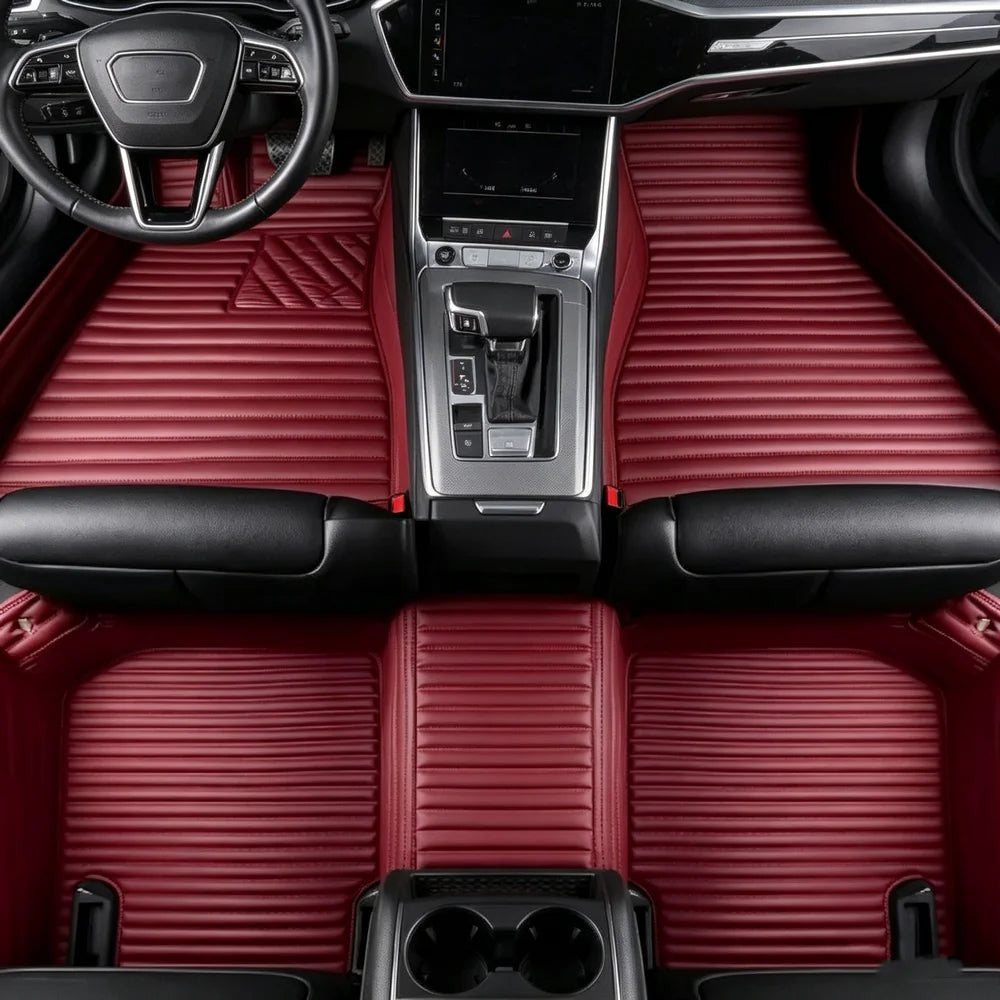 Всесезонни водоустойчиви автомобилни стелки по мярка за Opel Mokka/Mokka X (2012–2019), за 5 места, противохлъзгащи