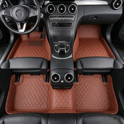 Всесезонни водоустойчиви автомобилни стелки по мярка за Opel Mokka/Mokka X (2012–2019), за 5 места, противохлъзгащи