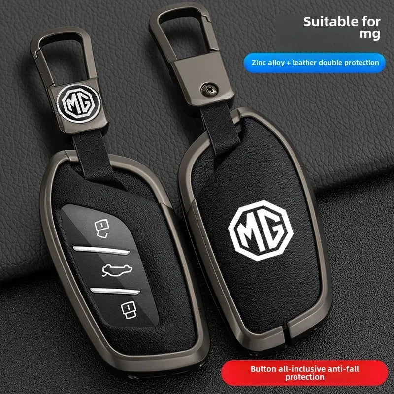 Калъф за автомобилен ключ за MG5 (второ поколение, 2021+), MG4 (2023/EV), HS, GT, ZS EV, ZX, MG6