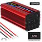Автомобилен инвертор 12V към 220V 50Hz, чиста синусоида, EU контакт, с LED индикация