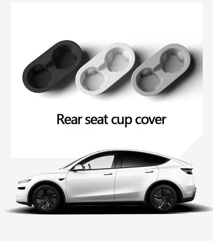 Противохлъзгаща вложка за централна конзола с поставка за чаши за Tesla Model Y (6-местна, 2026)