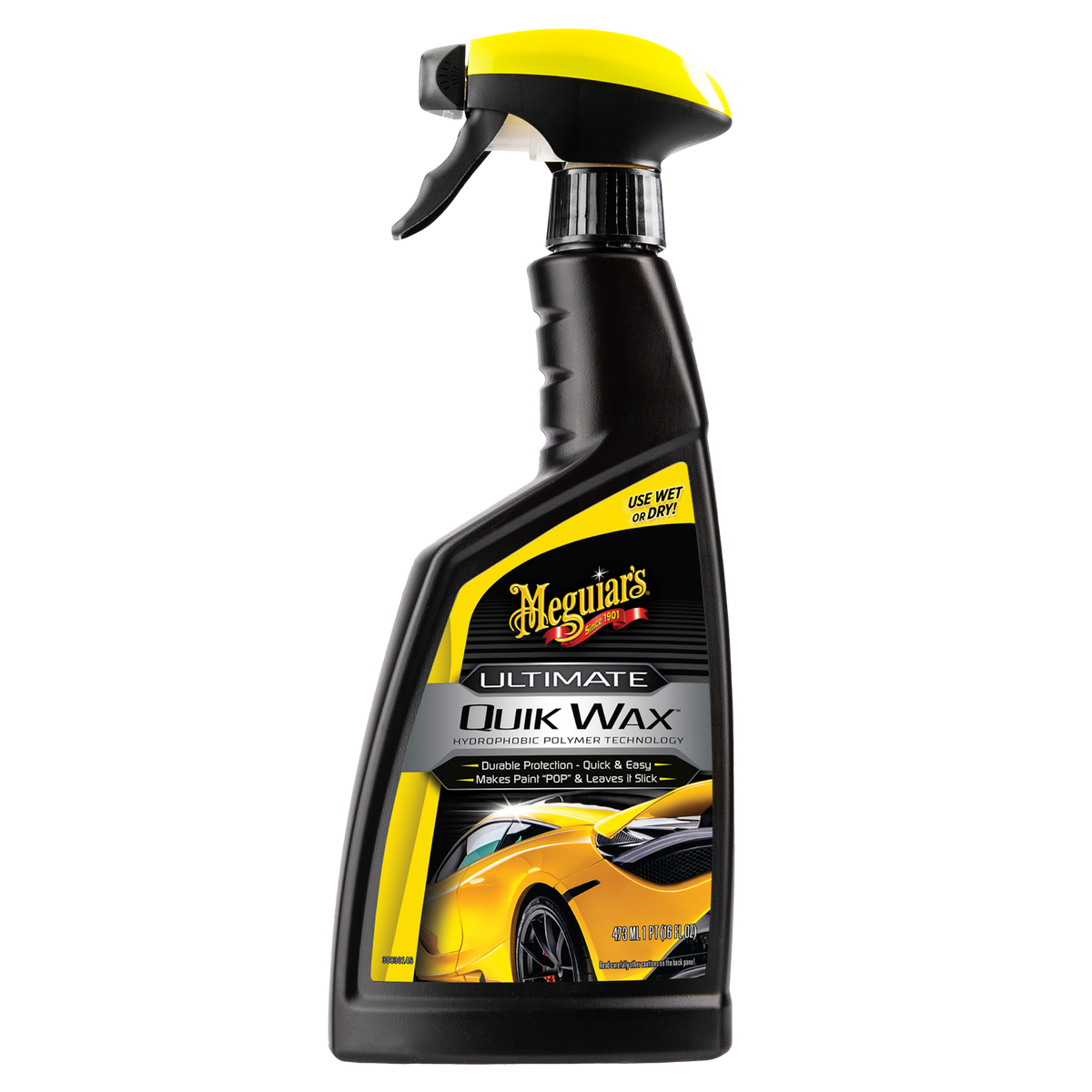 Meguiar's Ultimate Quik Wax 473 мл – бърза спрей вакса за автомобилна боя